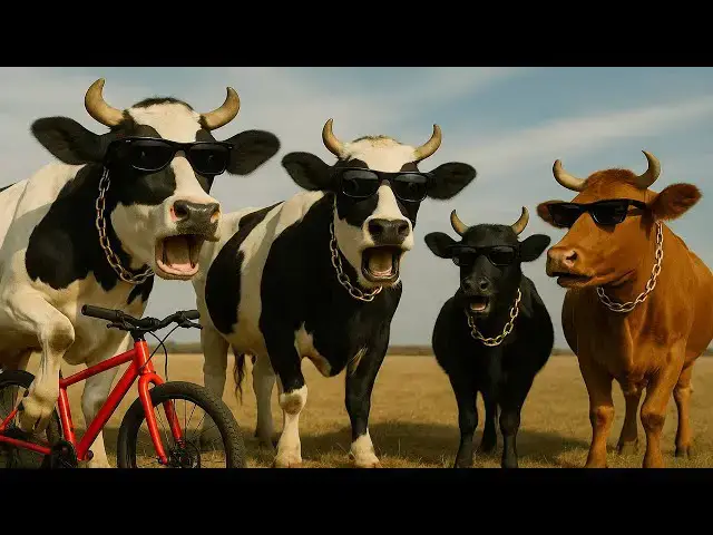 Video thumbnail for FUNNY COW DANCE Con bò - Con trâu - New Nhạc con bò - Con bò ăn 2024 | Cow Dance Mix | Dancing Cow