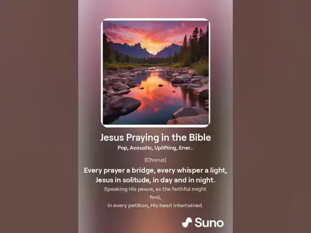Video thumbnail for Jesus Praying in the Bible