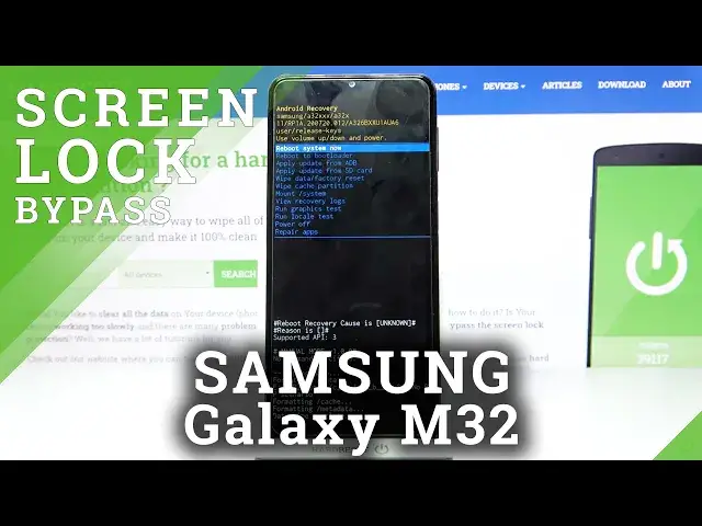 Video thumbnail for Hard Reset SAMSUNG Galaxy M32 - Bypass Pattern Lock / Factory Reset Keys Method