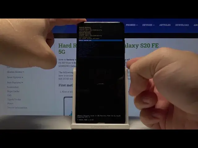 Video thumbnail for How to Enter Recovery Mode on Samsung Galaxy S20 FE 5G - Boot Android Recovery