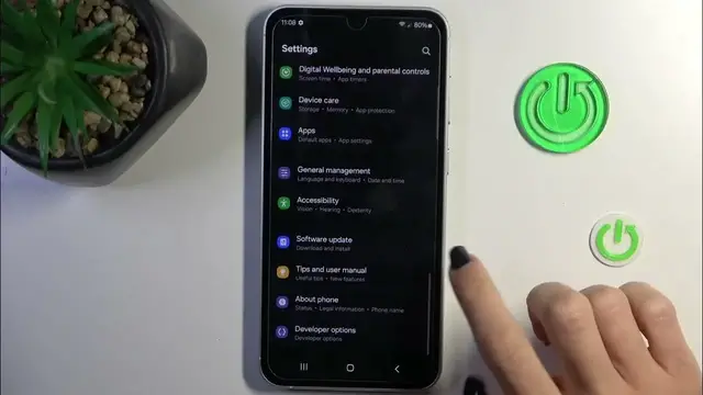 Video thumbnail for How to Turn On the Developer Options on SAMSUNG Galaxy S23 FE