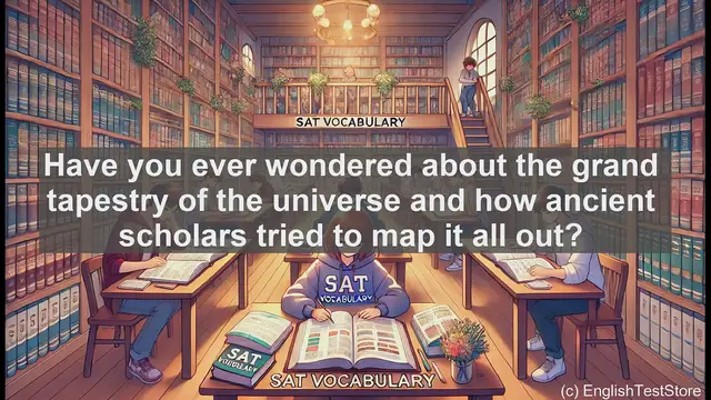 Video thumbnail for 5000 Must Know SAT Vocabulary - Cosmography: Mapping the Universe from Earth to Stars