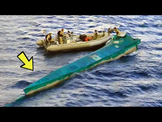 Video thumbnail for Strange blue boat stopped by coastguard – what it contained stunned them