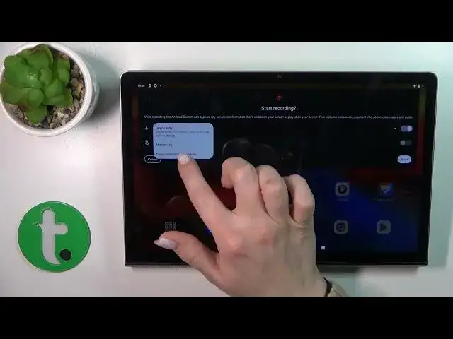 'Video thumbnail for How to Change the Sound Source for the Screen Recorder on a LENOVO Yoga Tab 11'