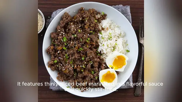Video thumbnail for korean beef recipe