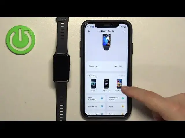 Video thumbnail for How to Enable iPhone Notifications on HUAWEI Band 8
