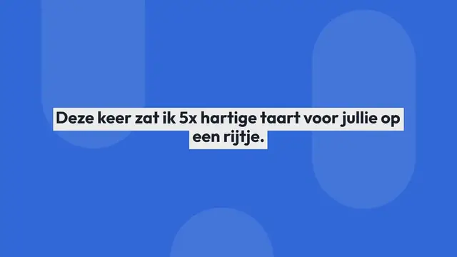 Video thumbnail for 5x Hartige Taart – lekkere hartige taart recepten