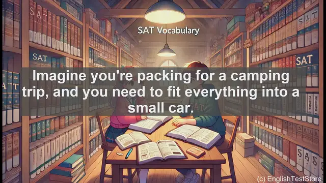 Video thumbnail for 5000 Must Know SAT Vocabulary - Collapsible: The Space-Saving Adjective for SAT Prep