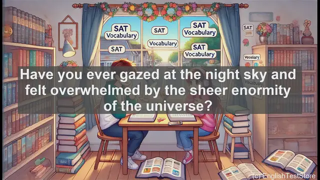 Video thumbnail for 5000 Must Know SAT Vocabulary - Cosmic: Exploring the Universe in Words