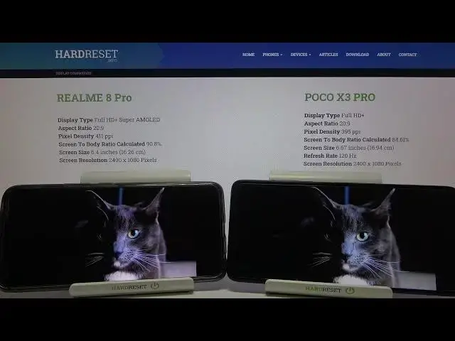 Video thumbnail for Display Comparison REALME 8 Pro vs POCO X3 Pro – Display Quality Test Head-to-Head