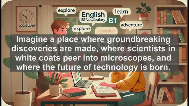 Video thumbnail for 2500 Must Know CEFR B1 Vocabulary - What is a Lab? Essential Guide for B1 English Tests