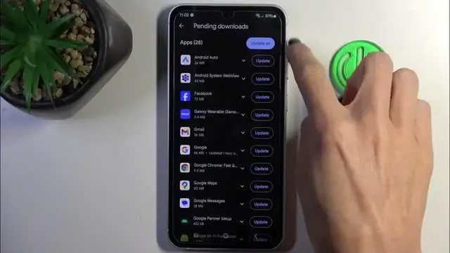 Video thumbnail for How to Update Apps on SAMSUNG Galaxy S23 FE