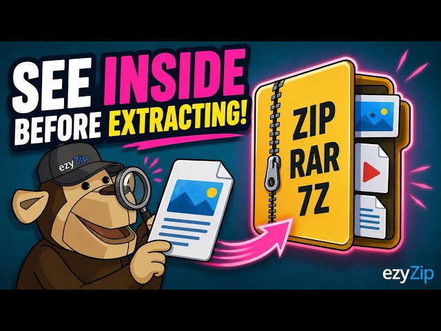 Video thumbnail for 📦 Preview Files Inside ZIP, RAR & 7Z Without Extracting