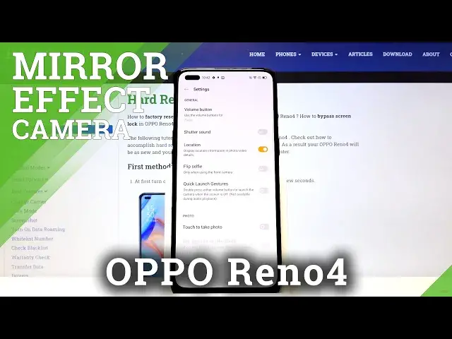 Video thumbnail for How to Turn On/Off Mirror Effect Camera in OPPO Reno4 – Front Camera Settings