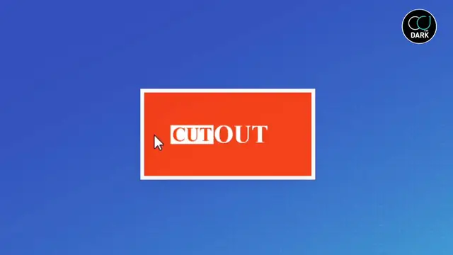 Video thumbnail for Creative CutOut Card with Html & CSS