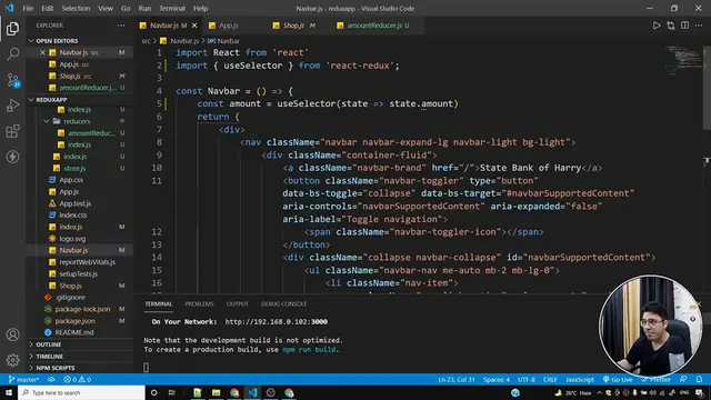 Video thumbnail for Updating state from a different component in Redux _ Complete React Course in Hindi #78