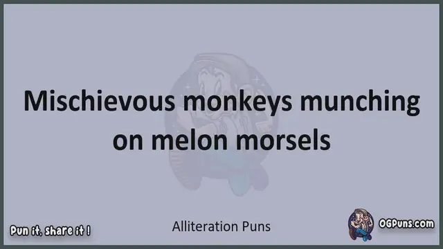 Video thumbnail for Alliteration - Jokes, Puns, Wordplays, and Laughter