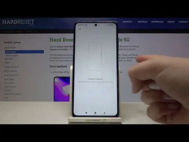 'Video thumbnail for How to Set Fingerprint on XIAOMI Mi 10T Lite 5G – Activate Fingerprint Protection'