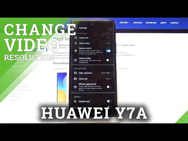 'Video thumbnail for How to Change Video Resolution on HUAWEI Y7A– Change Video Quality'