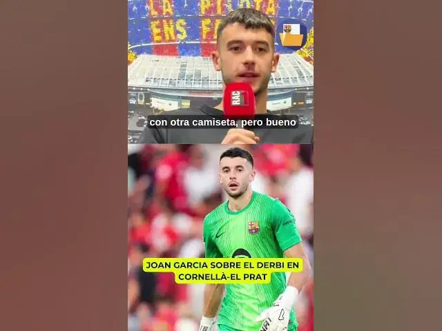 Video thumbnail for 🗓️⚽️ El derbi Espanyol-Barça será el próximo 3 de enero #fcbarcelona #derbi #espanyol #joangarcía