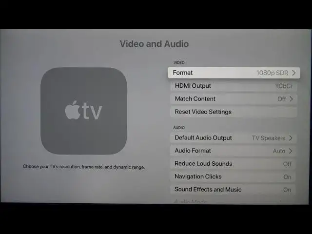 Video thumbnail for How to Reset Video Settings on APPLE TV 4K - Restore Video Defaults on Apple TV 4K 2021