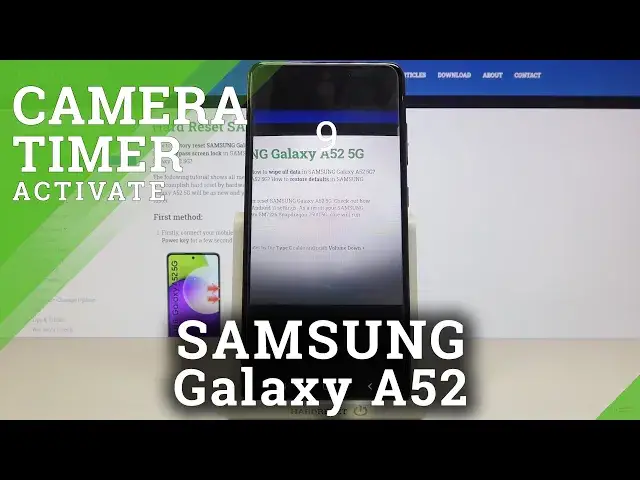 'Video thumbnail for Camera Timer Feature on SAMSUNG Galaxy A52 – Camera Settings'