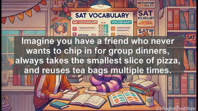Video thumbnail for 5000 Must Know SAT Vocabulary - Parsimonious: Mastering SAT Vocabulary