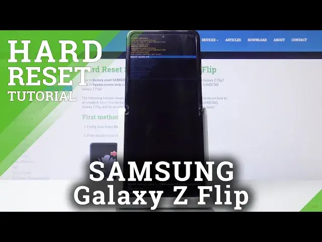 'Video thumbnail for Hard Reset SAMSUNG Galaxy Z Flip – Remove Screen Lock by Recovery Mode'