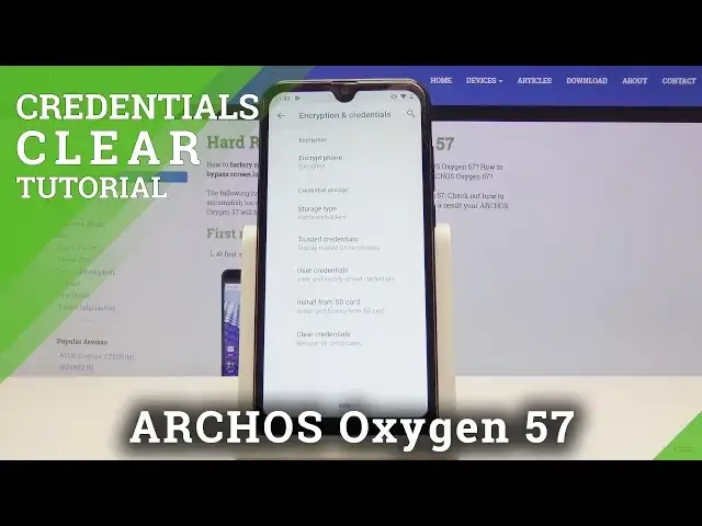 Video thumbnail for How to Delete All Licenses in ARCHOS Oxygen 57 - Clear Credentials