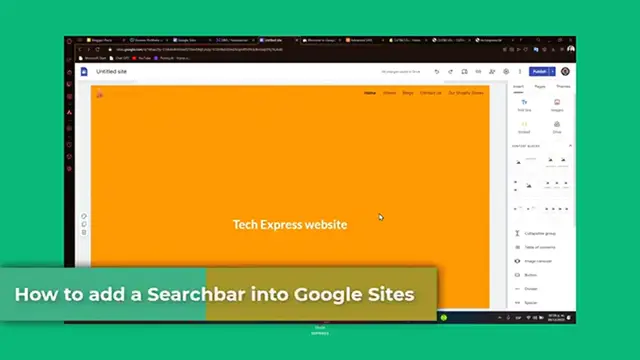 Video thumbnail for How To Add Search Bar in Google Sites 2024 (Step by Step)