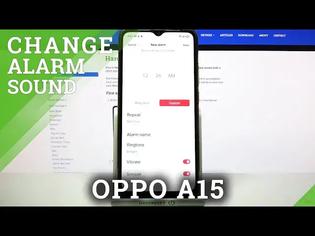 Video thumbnail for How to Set Up Alarm Clock in OPPO A15 – Alarm Clock Settings