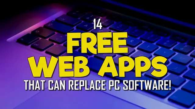 Video thumbnail for 14 Free Web Apps That Can Replace Your PC Software! (2024 Update)