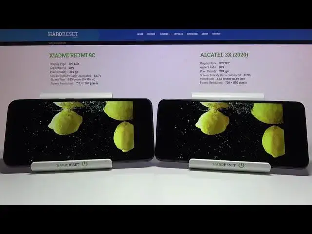 Video thumbnail for XIAOMI Redmi 9c vs ALCATEL 3X 2020 | Display Comparison