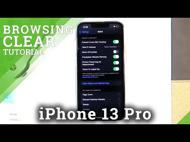'Video thumbnail for How to Clear Browsing Data on iPhone 13 Pro - Remove Safari Browsing Histry'