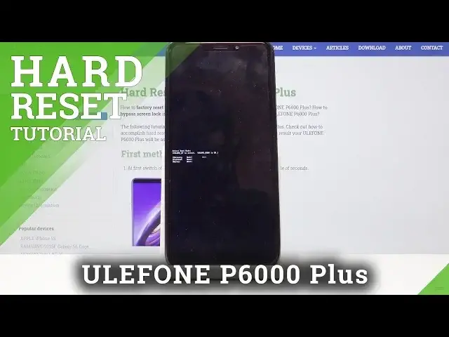 Video thumbnail for Hard Reset ULEFONE P6000 Plus - Wipe Data / Bypass Screen Lock