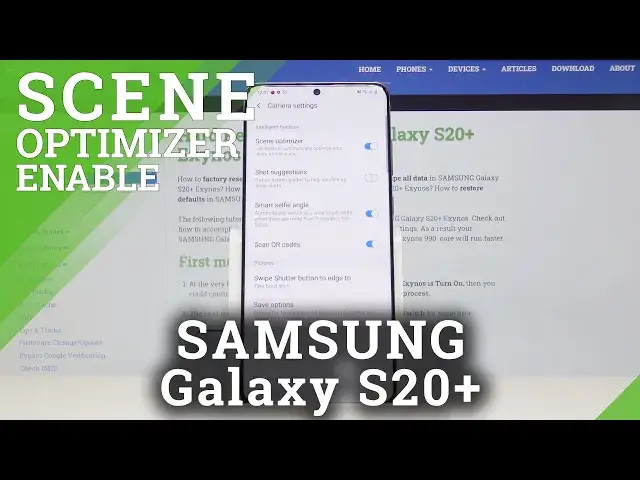 Video thumbnail for How to Use Scene Optimizer Samsung Galaxy S20+ | Camera Tutorial