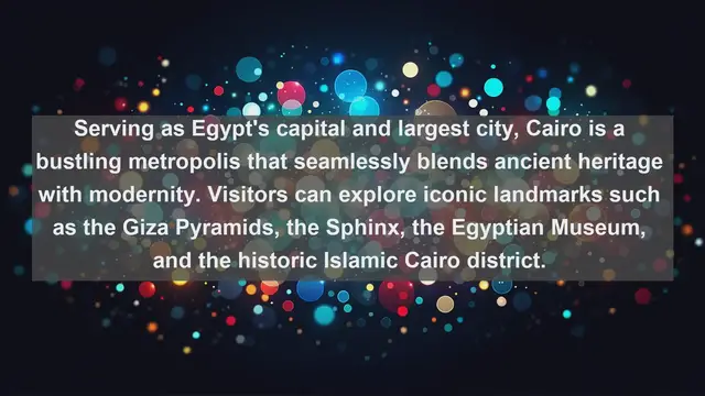 Video thumbnail for Unveiling Egypt's Urban Giants: Top 10 Biggest Cities Revealed!