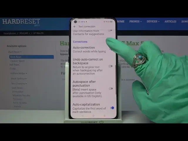 'Video thumbnail for How to Activate Auto-Correction – Turn Off Keyboard Features on REALME X7 Max'