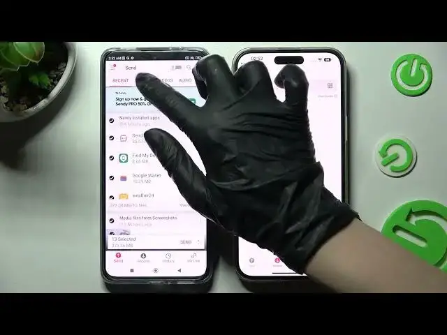 'Video thumbnail for Transfer files from an Android Device to IPHONE 14 PRO MAX {Send anywhere}'