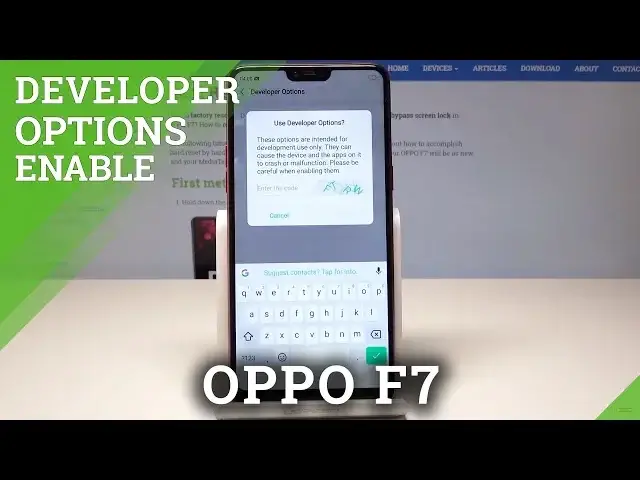 'Video thumbnail for How to Open Developer Options on OPPO F7 - OEM Unlock / USB Debugging'