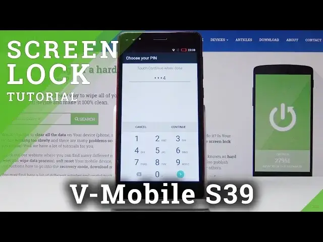 'Video thumbnail for How to Set Up Lock Screen in V-Mobile S39 - Add Pattern & Password'