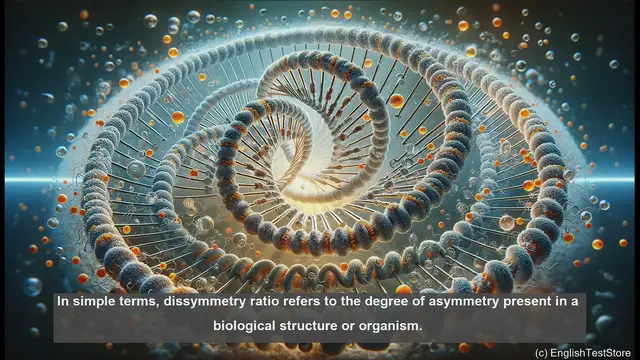 Video thumbnail for Dissymmetry ratio in biology - meaning, definition and examples