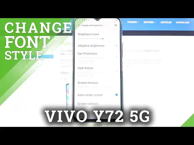 'Video thumbnail for How to Change Font Style in VIVO Y72 5G – Find Font Styles Option'