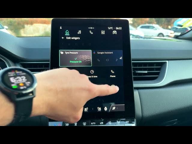 Video thumbnail for Renault Captur – How to Adjust Homescreen & Edit Widgets