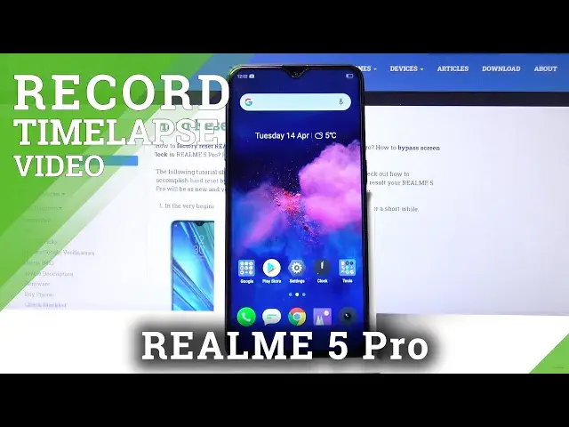 'Video thumbnail for How to Record TimeLapse Video – Create TimeLapse on REALME 5 Pro'