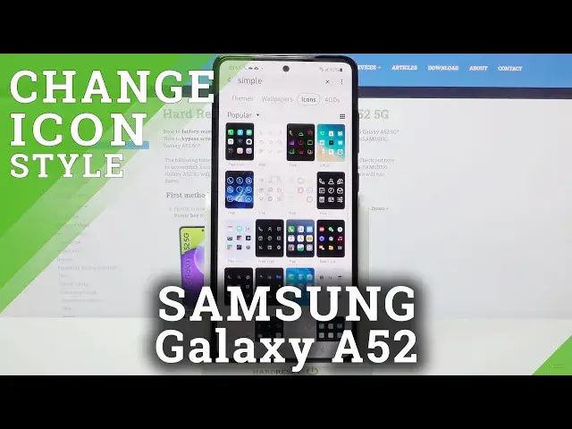 Video thumbnail for How to Change Icon Style on SAMSUNG Galaxy A52 – Change Icon Shape