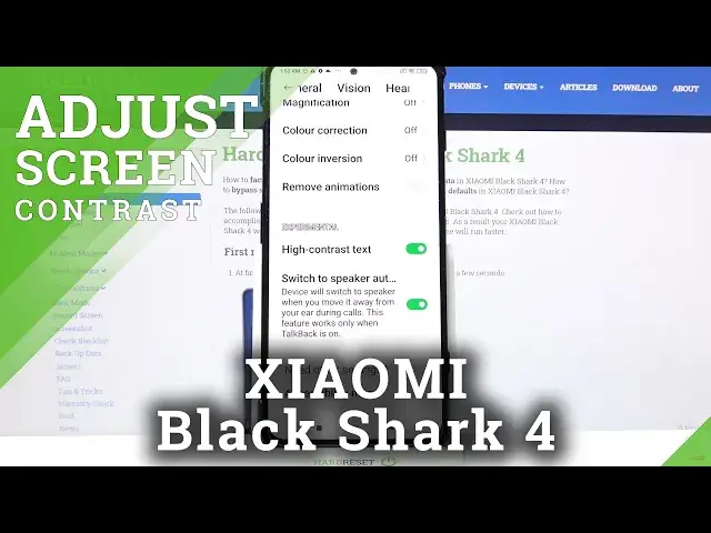 Video thumbnail for How to Activate High Contrast Text on XIAOMI Black Shark 4 - Turn On High Contrast Text