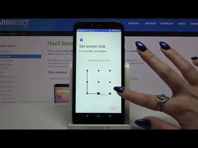 Video thumbnail for Manage Lock Screen Settings & Manage Lock Method - UMIDIGI A3S