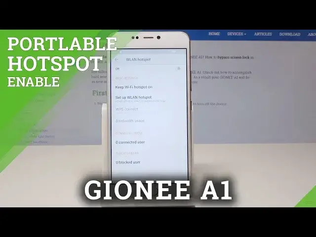 Video thumbnail for How to Enable Portable Hotspot in GIONEE A1 - Share Mobile Data