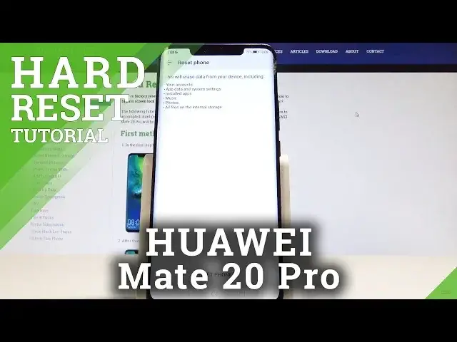 Video thumbnail for How to Factory Reset HUAWEI Mate 20 Pro - Hard Reset / Restore Defaults